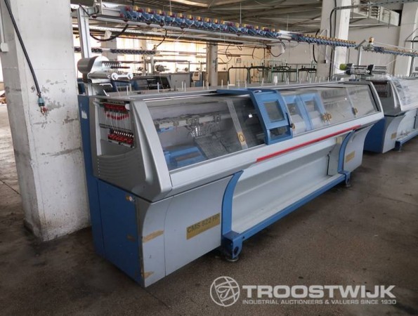  STOLL CMS 822 HP Flat knitting machine - Second Hand Textile Machinery 2011 