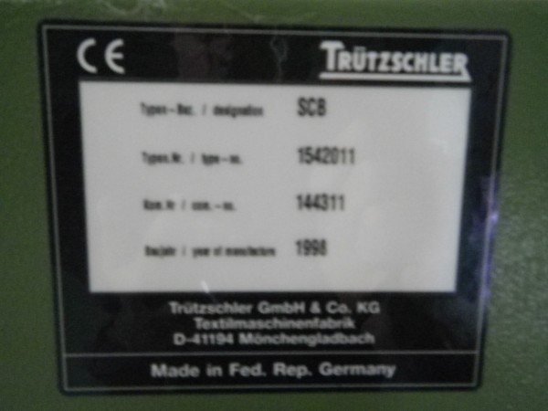   TRUTZSCHLER SECUROMAT Metal separator - Second Hand Textile Machinery 1998 