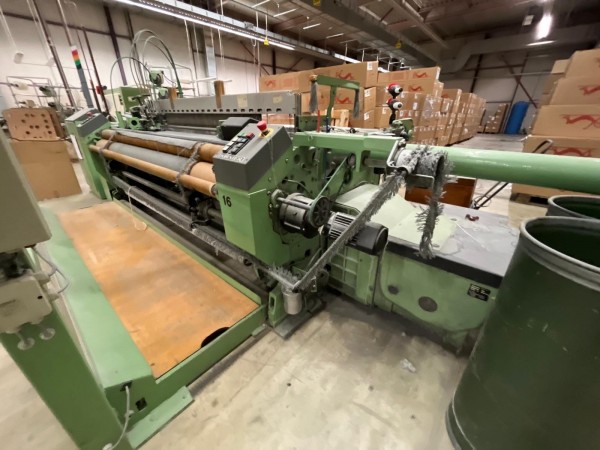  Rapier looms HTV DORNIER - Second Hand Textile Machinery 1994-1996 