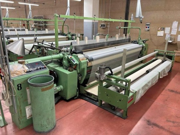  Rapier looms DORNIER HTV1 - Second Hand Textile Machinery 1990 - 1992 