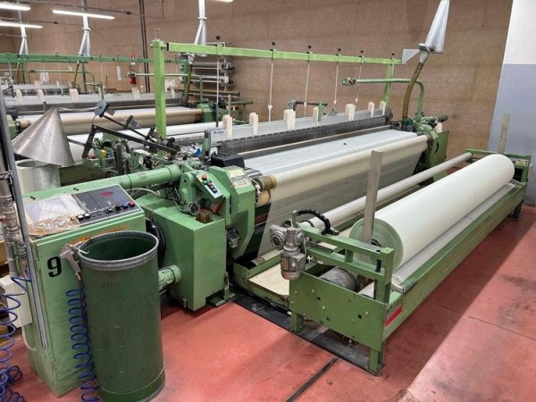  Rapier looms DORNIER HTV1 - Second Hand Textile Machinery 1990 - 1992 