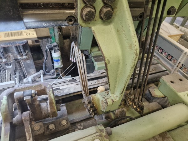  SULZER rapier loom G6100 for Leno Weave - Second Hand Textile Machinery 1988/1990 