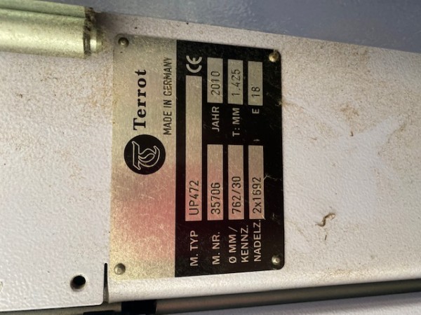  TERROT UP472 Circular knitting machines - Second Hand Textile Machinery 2010 