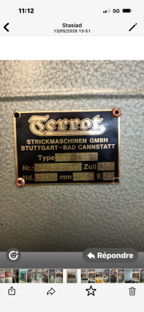  TERROT RH Circular Knitting machines RH  TERROT 1988  Used - Second Hand Textile Machinery 
