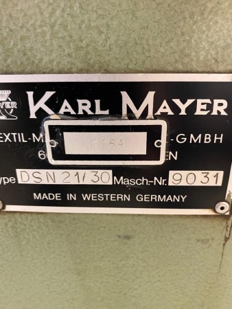  Narrow Fabric KARL MAYER Direct warper DSN 21/30  - Second Hand Textile Machinery 1990 