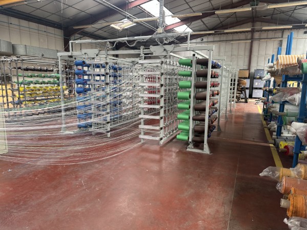  Sectional warper . VTA - Second Hand Textile Machinery  