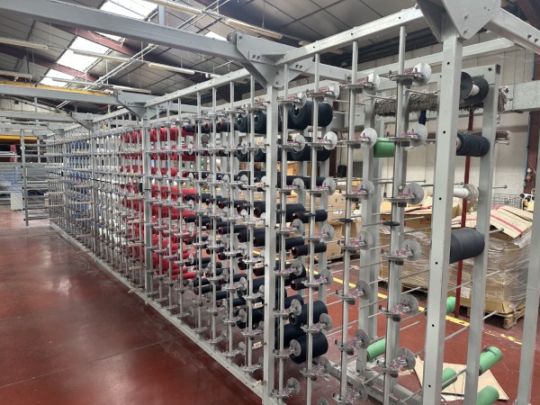  Sectional warper . VTA - Second Hand Textile Machinery  