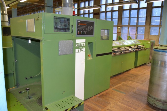  Cotton comber E7/6 RIETER - Second Hand Textile Machinery 1995 