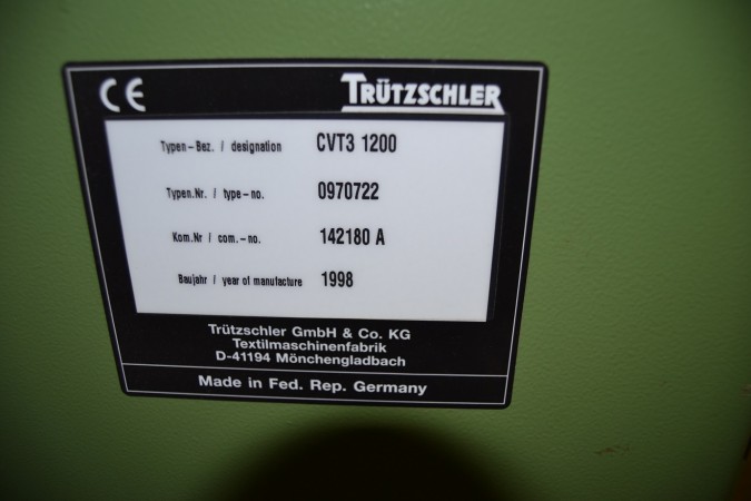  Complete TRUTZSCHLER preparation for cotton - Second Hand Textile Machinery 1998/2005 