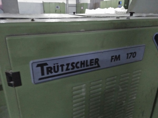  Complete TRUTZSCHLER preparation for cotton - Second Hand Textile Machinery 1995 