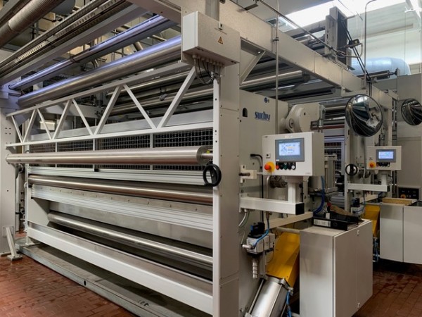  Flat stenter for weaving fabric BRUCKNER . - Second Hand Textile Machinery 2018 