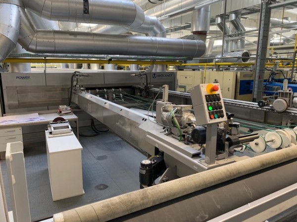  Flat stenter for weaving fabric BRUCKNER . - Second Hand Textile Machinery 2018 