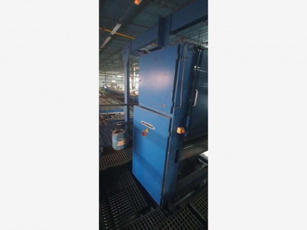  Flat stenter with coating head for weaving fabric BRUCKNER . - Second Hand Textile Machinery 1999 