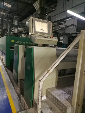  MONFORTS MONTEX 5000 flat stenter with chain - Second Hand Textile Machinery 2001 