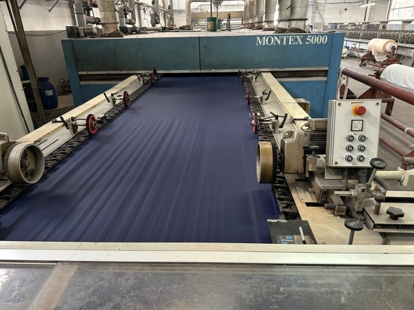  MONFORTS MONTEX 5000 5F flat stenter with chain and weft MONTEX - Second Hand Textile Machinery 2000 