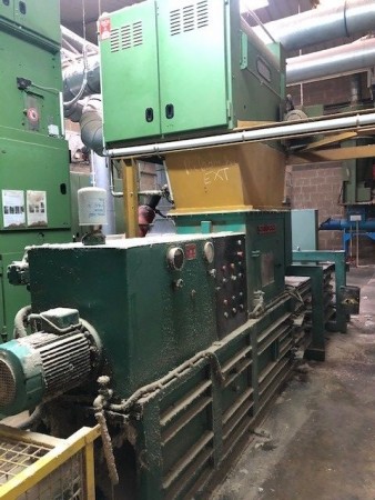  recycling and cleaning line TRUTZSCHLER NUOVA COTONIA . - Second Hand Textile Machinery 1988 
