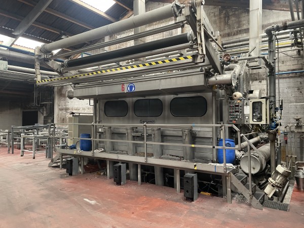  BRUCKNER SUPRAFLOR TUFT CArper dyeing machines - Second Hand Textile Machinery 1997 - 2001 