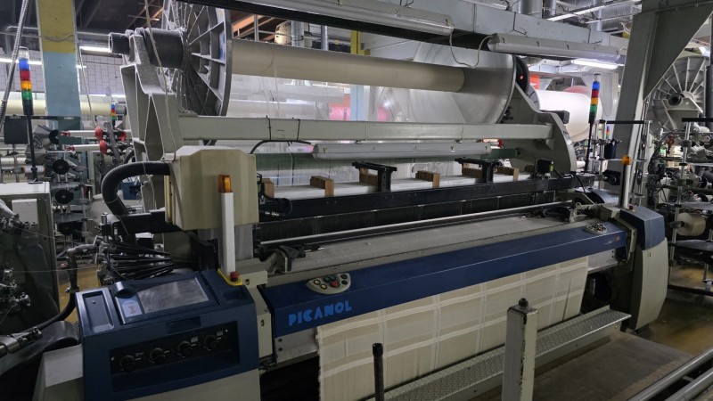  PICANOL TERRY PLUS 800 Terry weaving looms  - Second Hand Textile Machinery 2007 