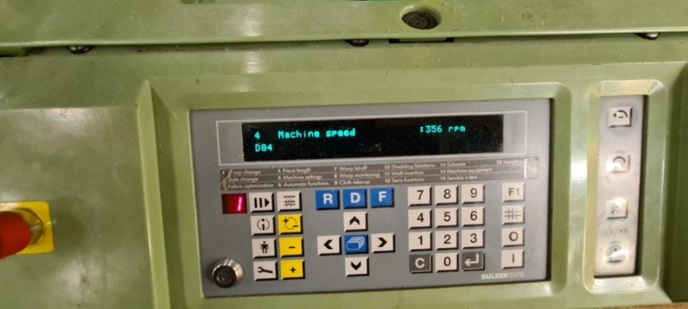  Terry weaving looms G6200 SULZER with Jacquard - Second Hand Textile Machinery 1995/1996 