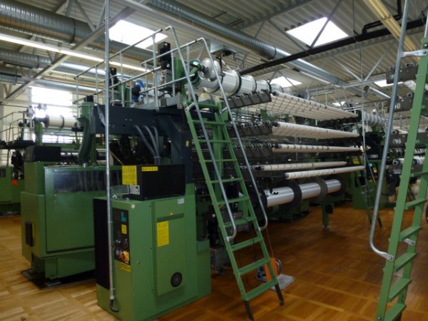  KARL MAYER MRPJ Warp knitting  - Second Hand Textile Machinery 2002  